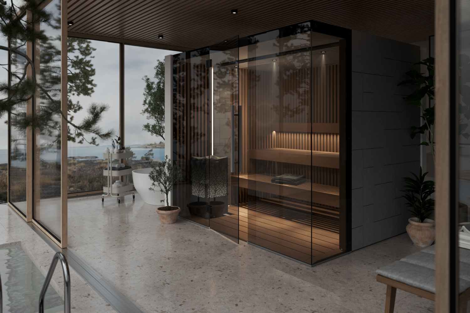 Reflection Sauna Room from Tylö