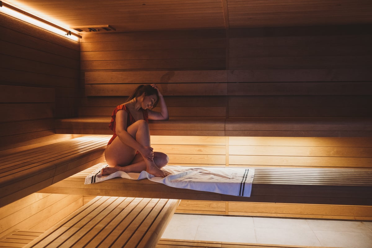 Luxurious sauna lighting from Tylö